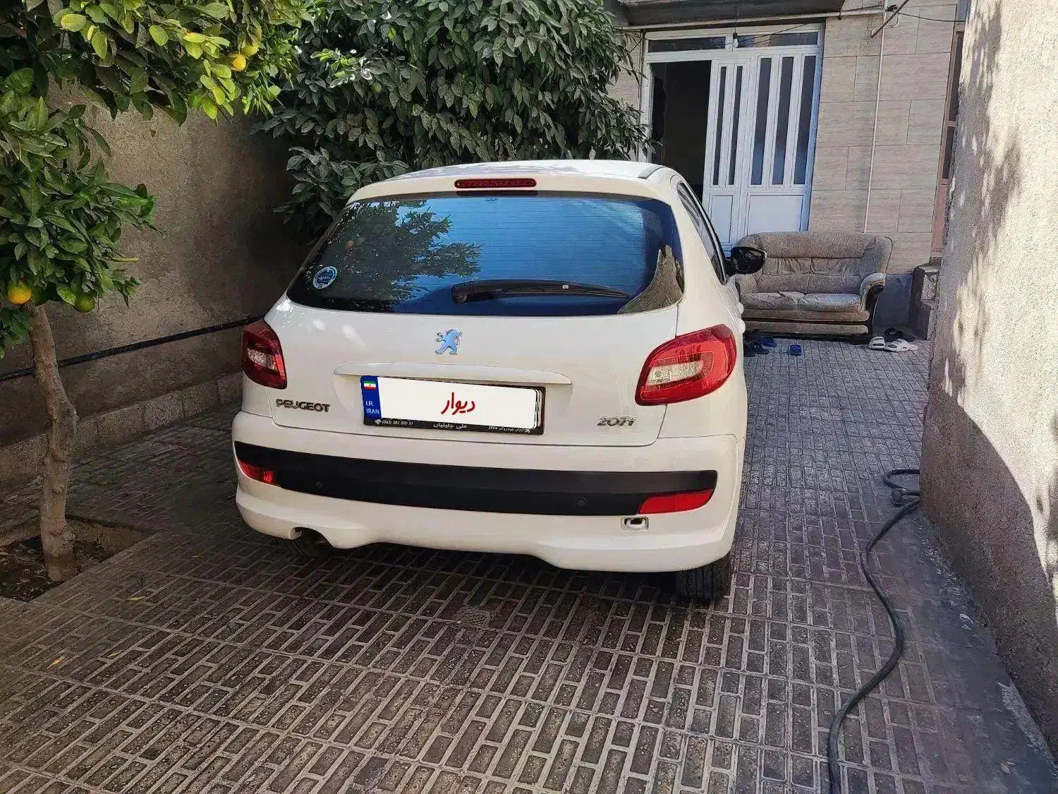 ۲۰۷ دنده ای سقف فلز موتور tu5|خودرو سواری و وانت|گیلان غرب, |دیوار