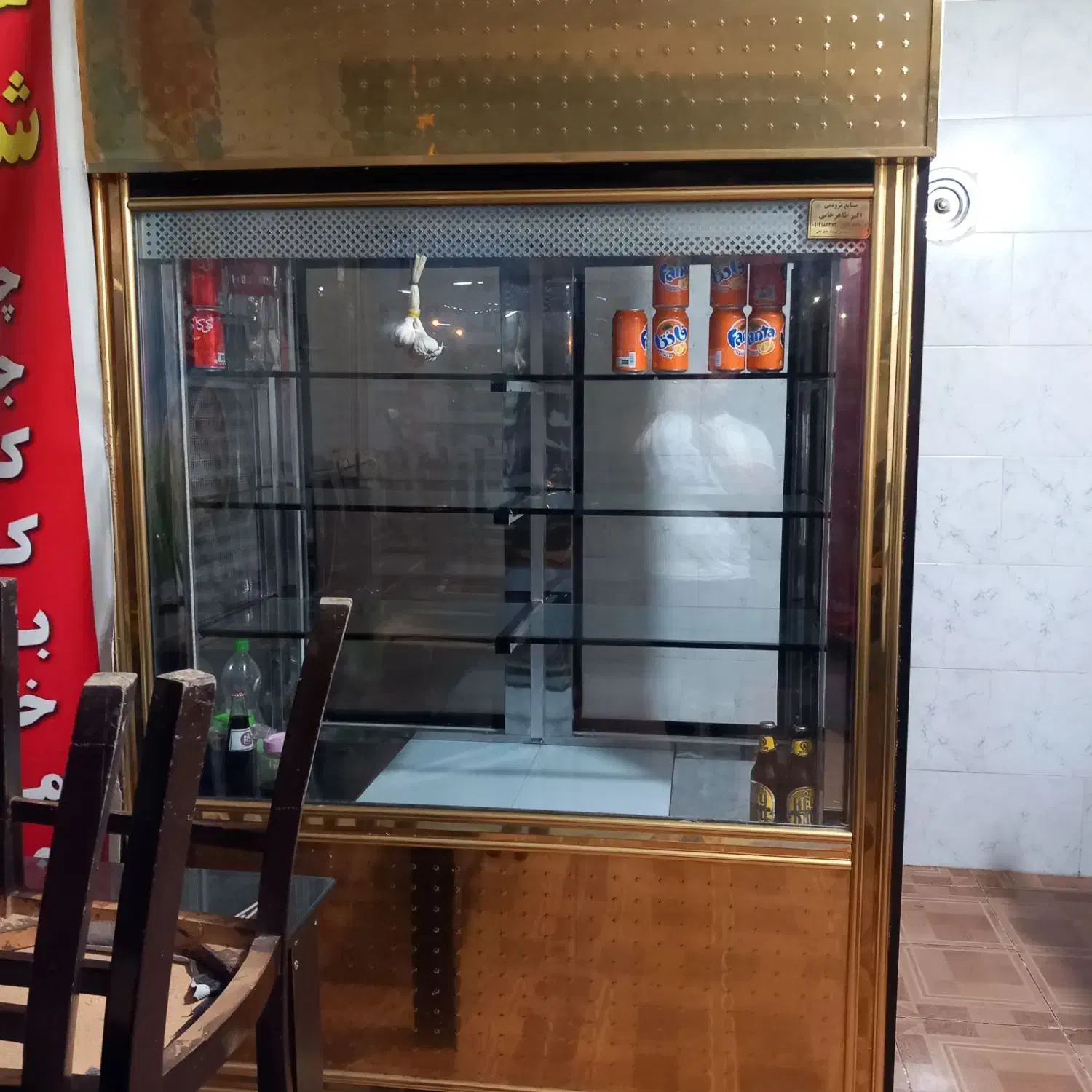 یخچال ویترینی میزو صندلی و منقل|فروشگاه و مغازه|سیاهکل, |دیوار