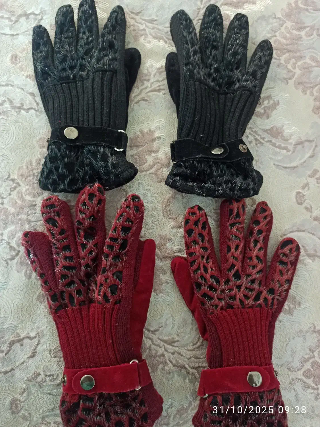 دستکش زمستانی نو|لباس|تهران, تاکسیرانی|دیوار