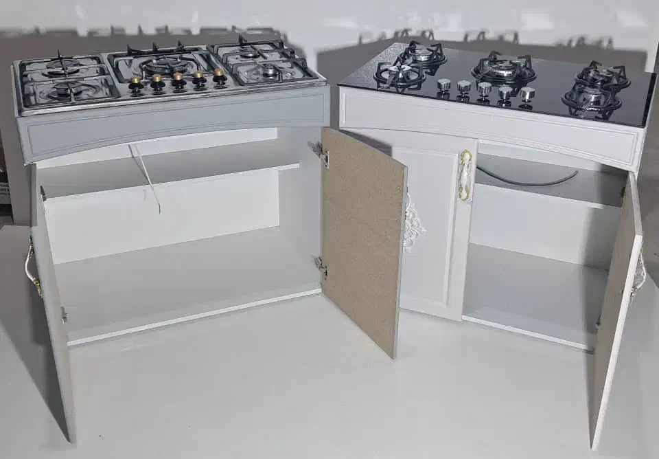 اجاق گاز استیل و صفحه شیشه ای گارانتی دار طرح بوش|اجاق گاز و لوازم برقی پخت‌وپز|رشت, شهرک صبا|دیوار