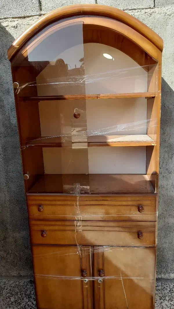 کمد دوجفتی چوبی|جاکفشی، کمد، دراور|جهرم, |دیوار