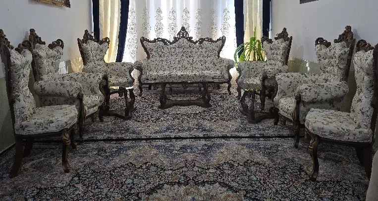 مبل سلطنتی|مبلمان خانگی و میز عسلی|مرودشت, رودبال|دیوار