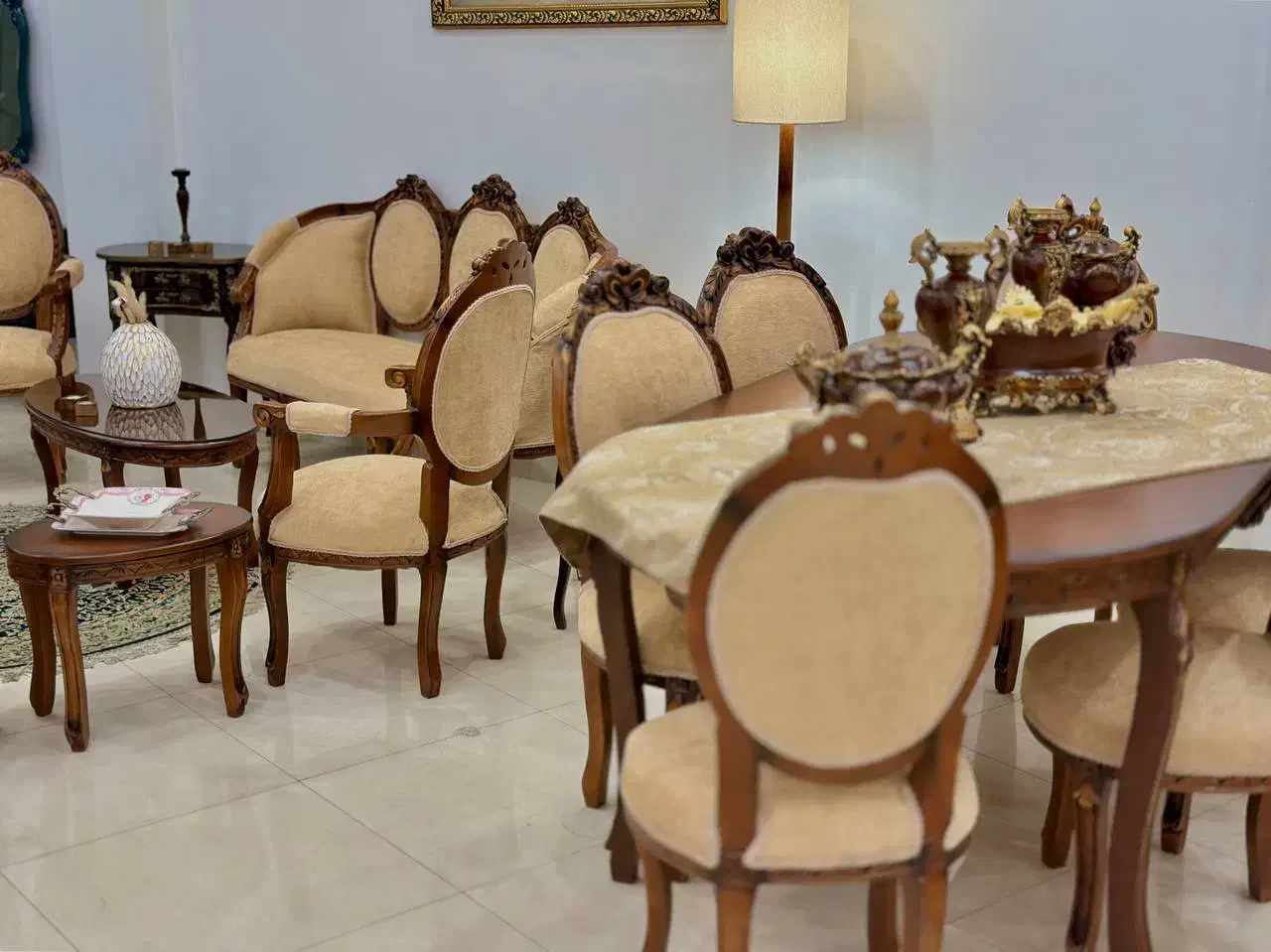 مبلمان و نهارخوری مبل استیل سلطنتی|مبلمان خانگی و میز عسلی|تهران, اختیاریه|دیوار