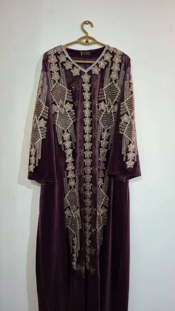 ماکسی مخمل خلیجی عربی|لباس|بندر گناوه, |دیوار