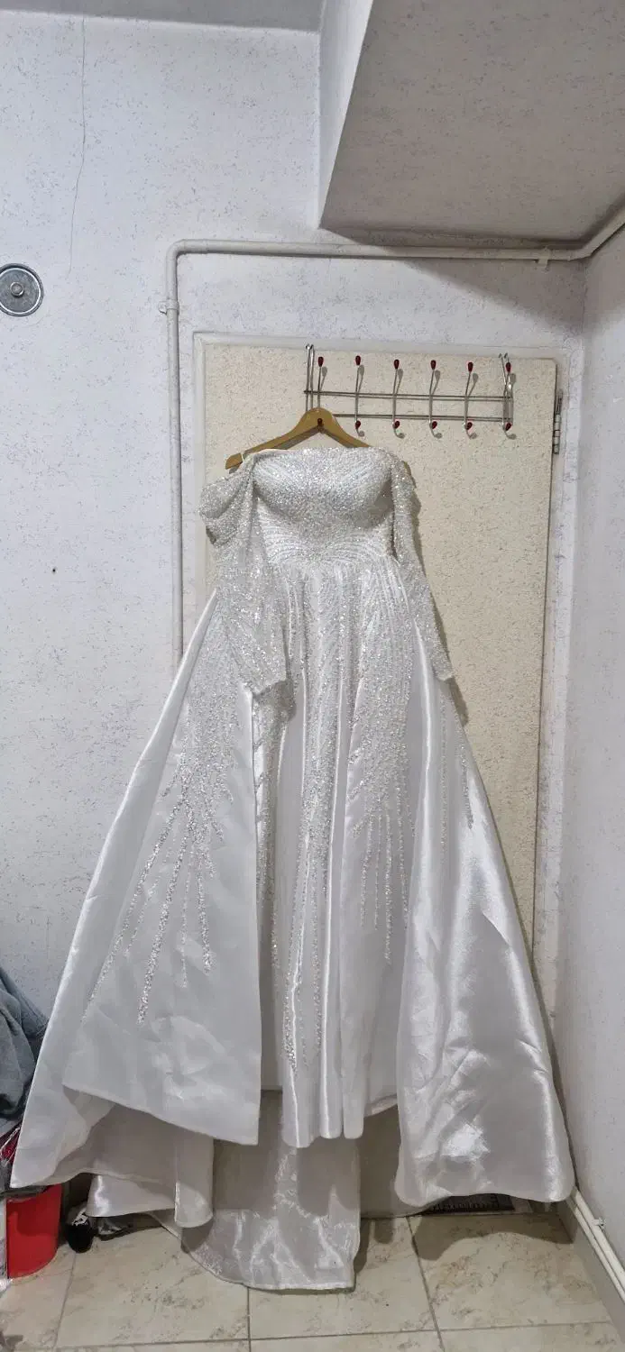 لباس عروس شیک و اروپایی نو|لباس|کرج, باغستان|دیوار