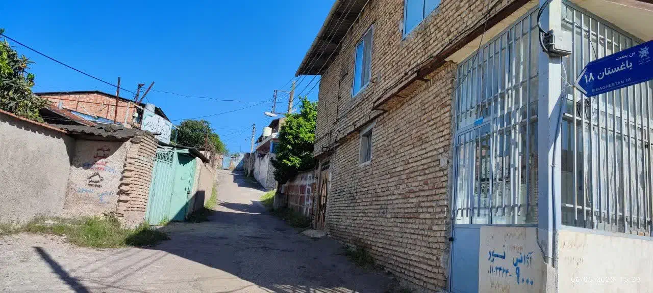 زمین 100 متری در بافت دارای پروانه درخلیل شهر|فروش زمین و ملک کلنگی|خلیل شهر, |دیوار