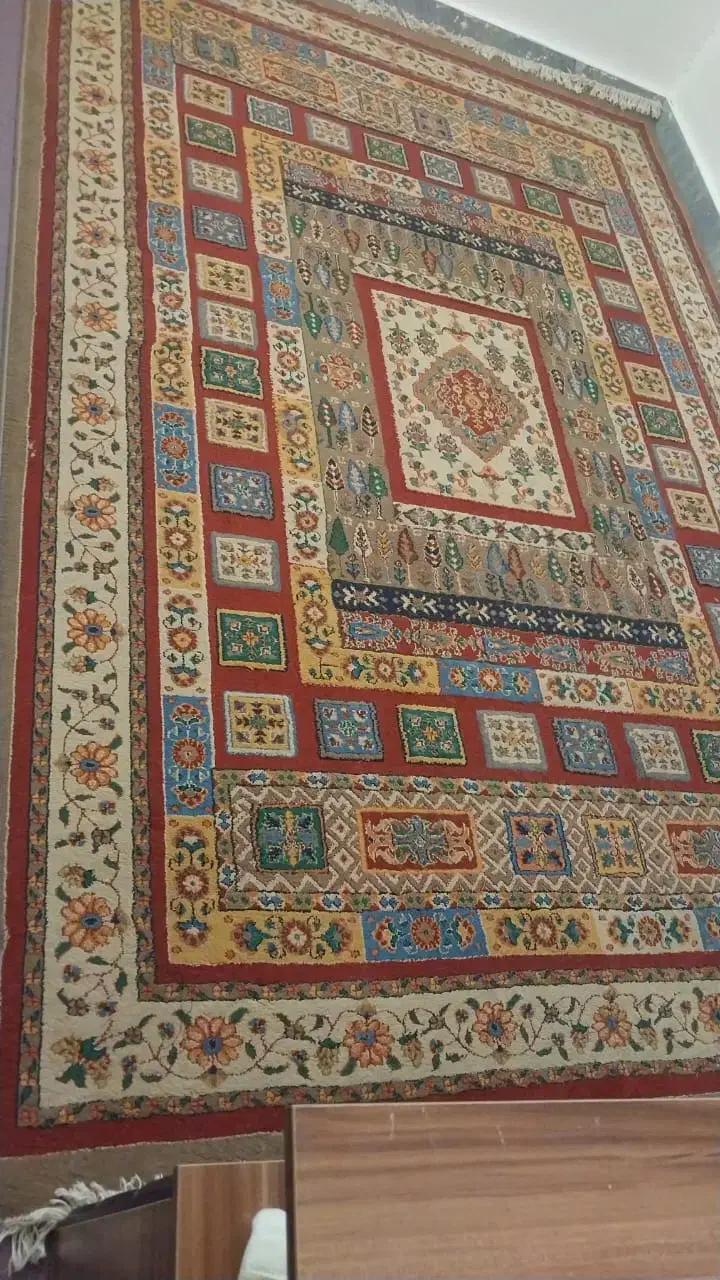 گلیم  فرش ۶متری|گلیم، جاجیم، گبه|مسجد سلیمان, |دیوار