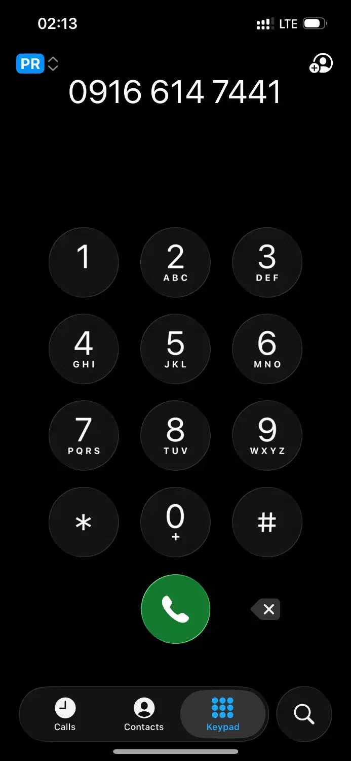 0916.614.7441|سیم‌کارت|اهواز, کمپلو جنوبی|دیوار