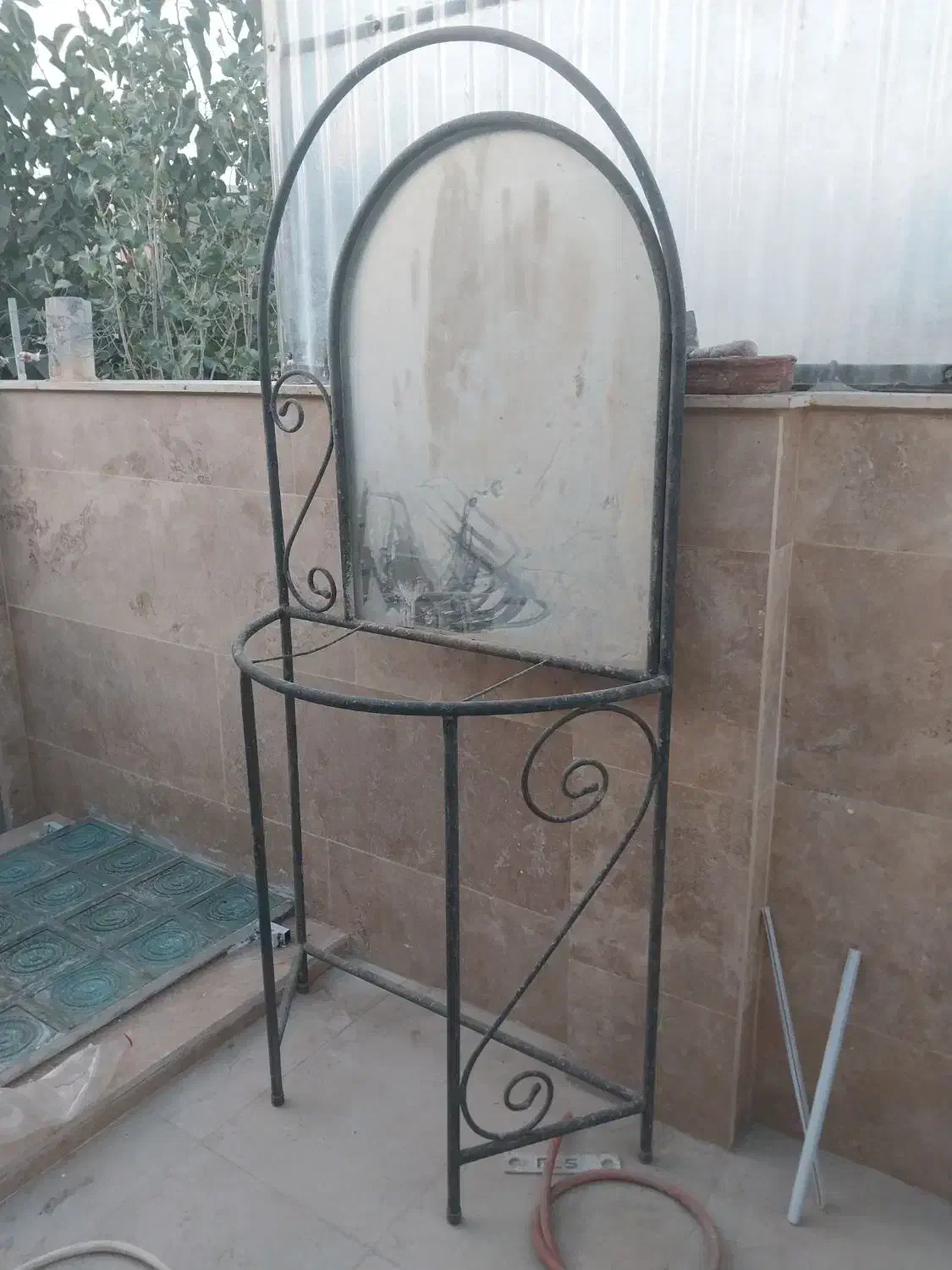 اینه سالم و بزرگ وجنس بدنه اهن سبک|آینه|فردیس, شهرک راه آهن|دیوار