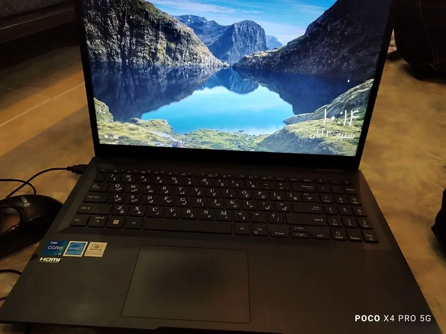 یک دستگاه لبتابasus ادرحد آک|رایانه همراه|کرج, گلشهر|دیوار