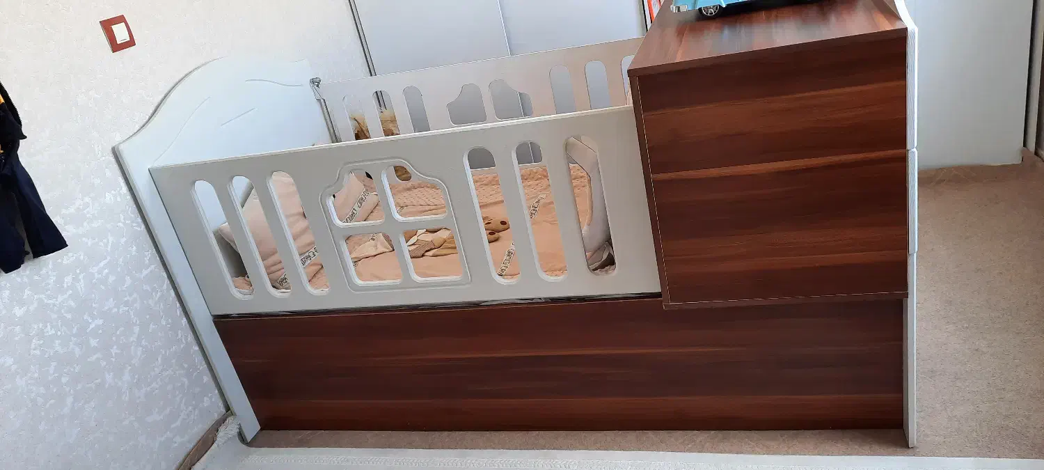 تخت کودک|تخت و سرویس خواب|ملایر, |دیوار