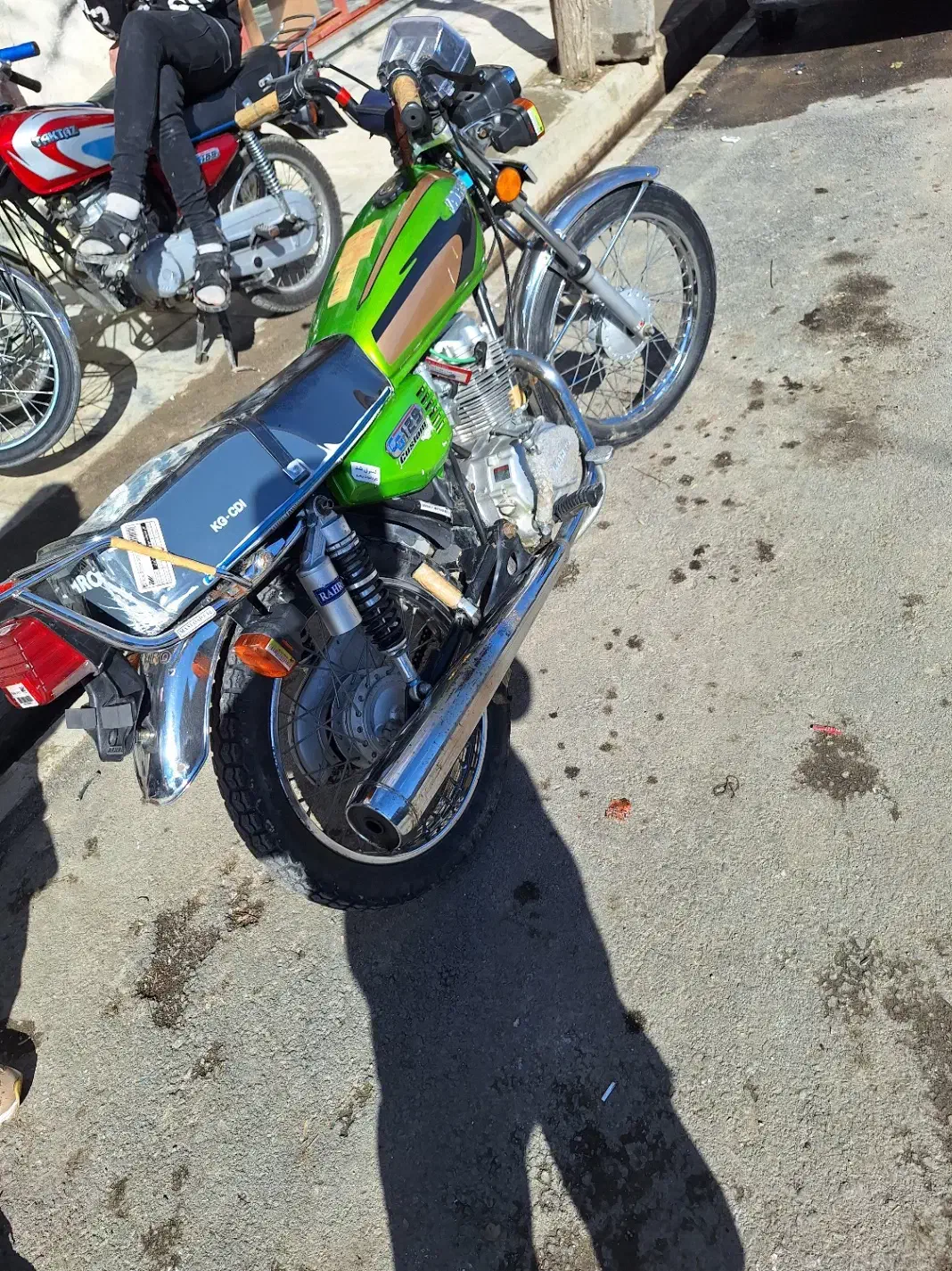 کثیر رهرو ۱۲۵ مزایده|موتورسیکلت|میاندوآب, |دیوار