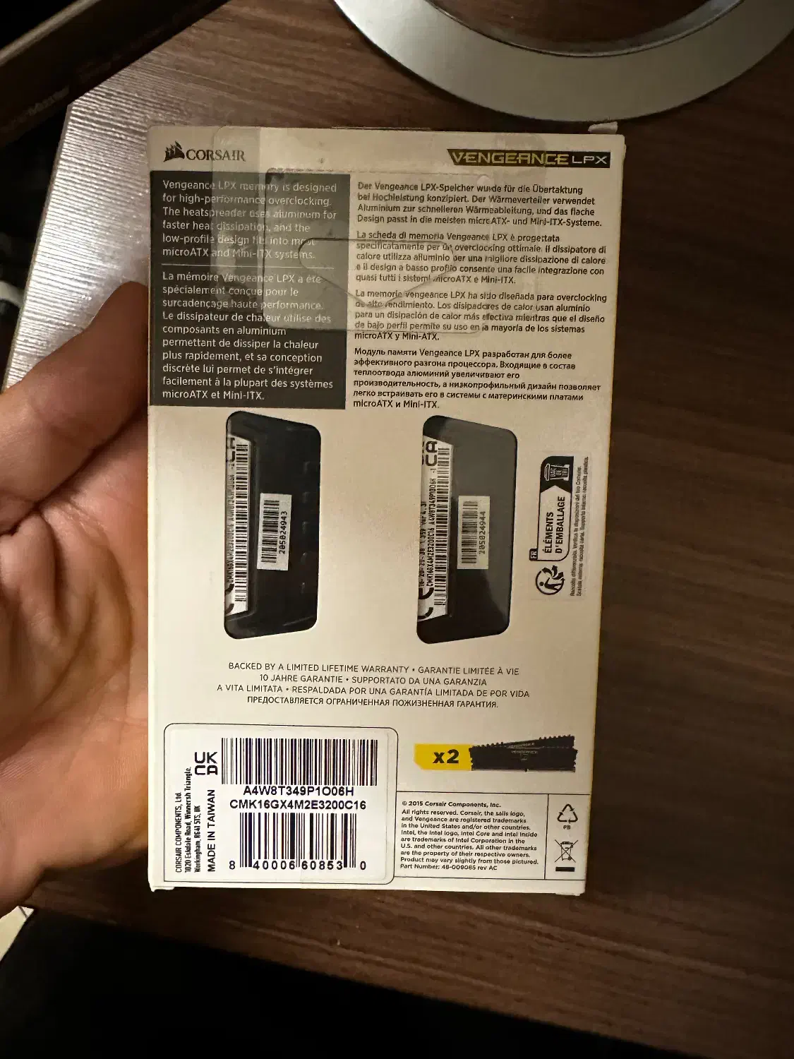 Corsair 16 gig dual رم|قطعات و لوازم جانبی رایانه|تهران, بلوار کشاورز|دیوار