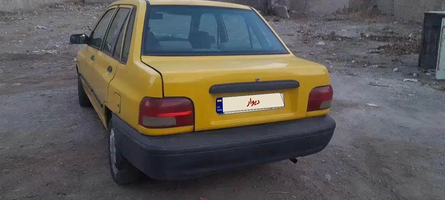 پراید زرد پلاک شخصی|خودرو سواری و وانت|اردبیل, |دیوار