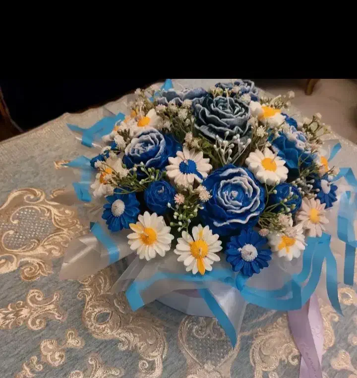 باکس و دسته گل های زیبا شمع دست ساز روز مادر|صنایع دستی و سایر لوازم تزئینی|دوگنبدان, |دیوار