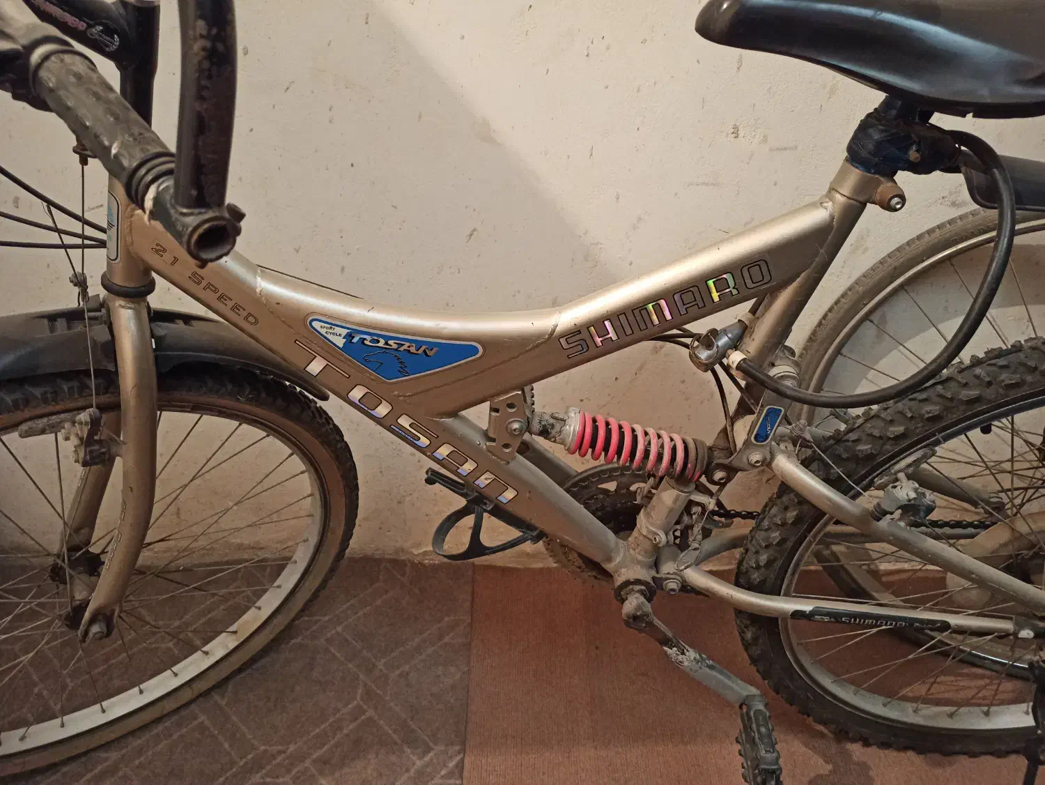 دوچرخه Tosan دنده ای زیر قیمت بازار|دوچرخه، اسکیت، اسکوتر|شاهین‌شهر, گزبرخوار|دیوار