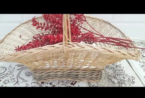 سبد حصیری بزرگ نو|صنایع دستی و سایر لوازم تزئینی|قم, جمکران|دیوار