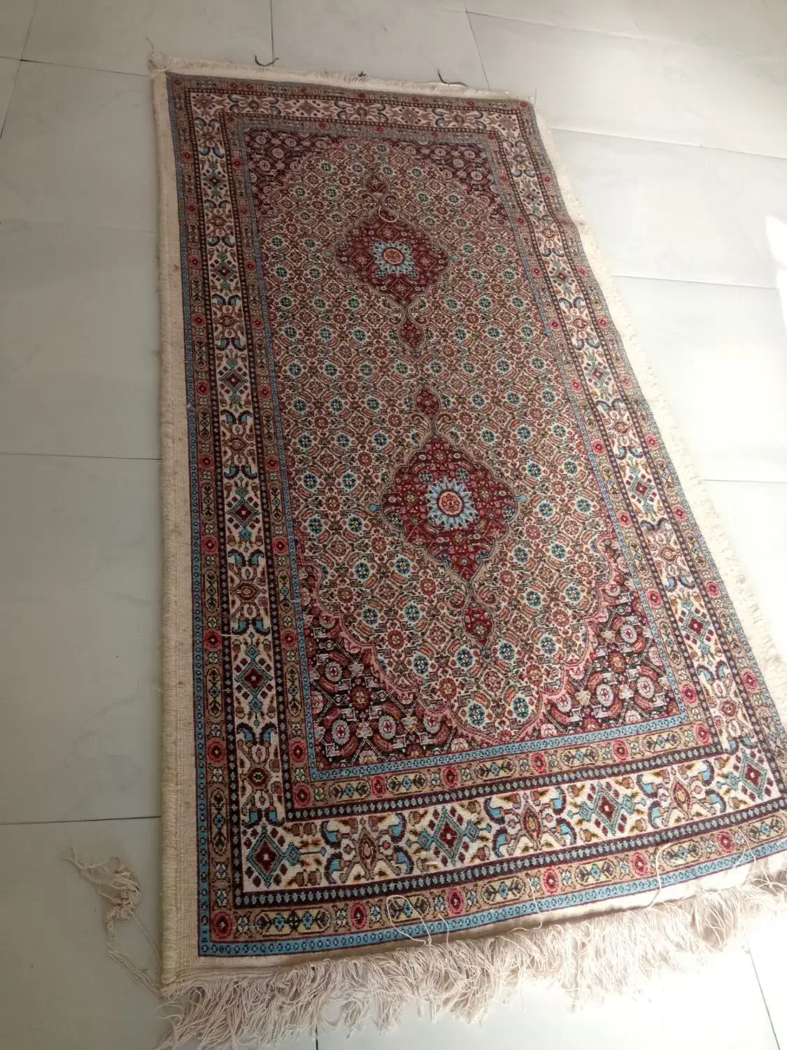 قالی دست بافت|فرش|زیرکوه, |دیوار