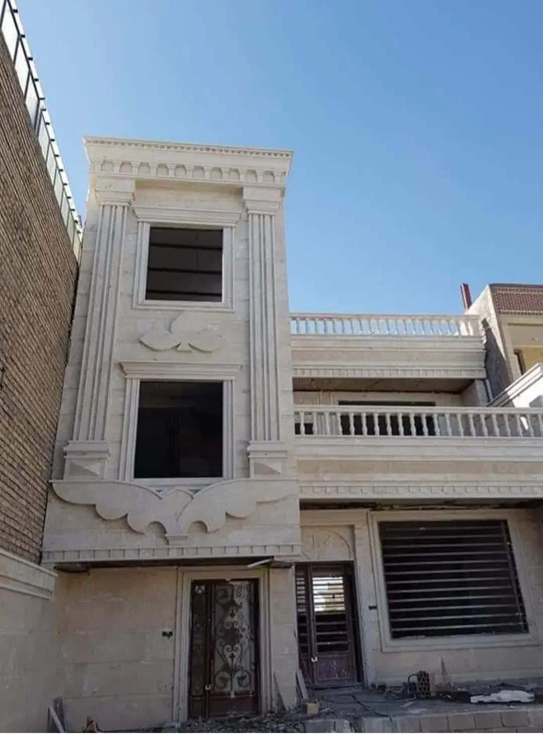 نمای سنگ و سرامیک|استخدام معماری، عمران و ساختمانی|جهرم, |دیوار