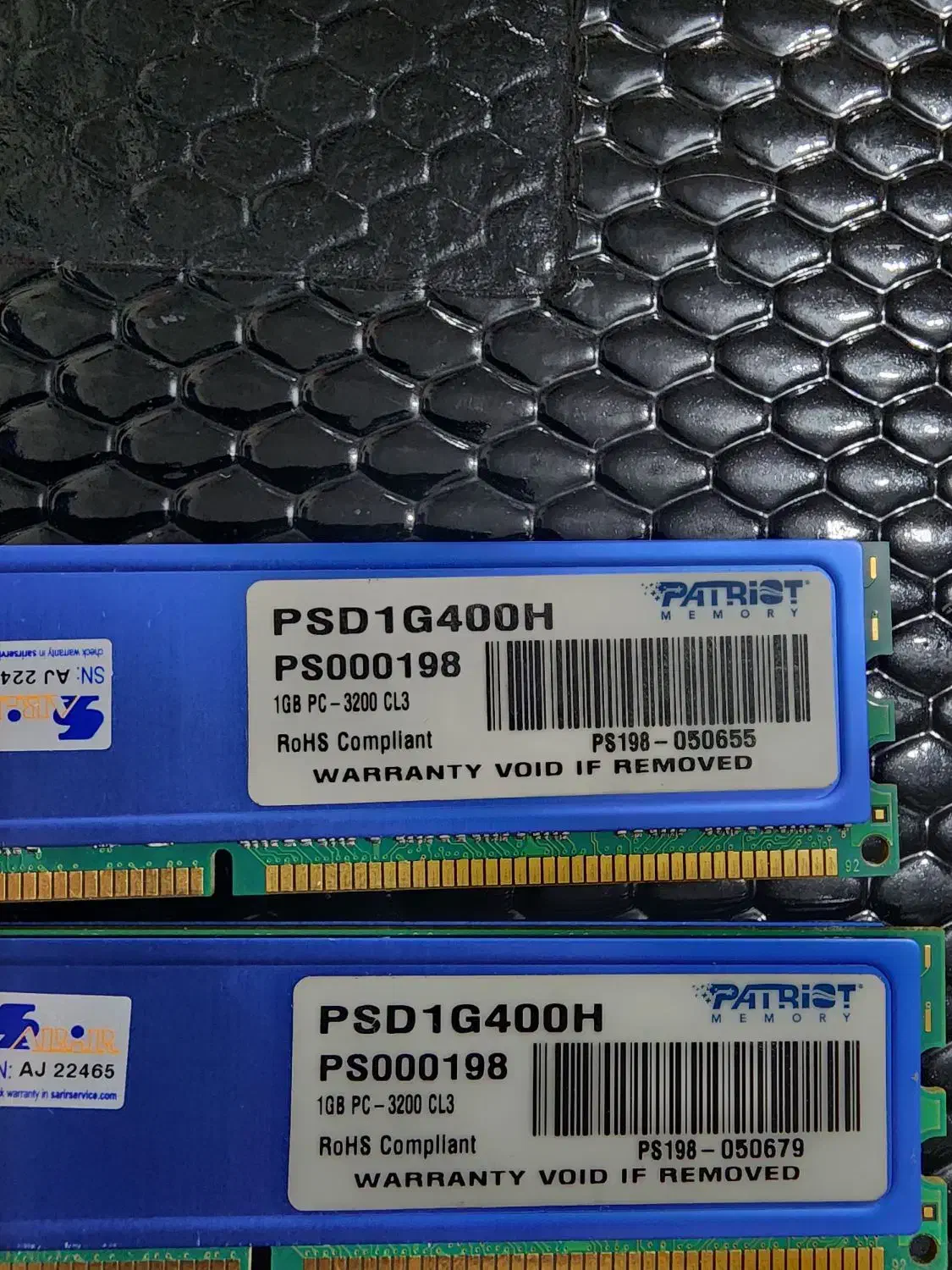 رم یگ گیگ DDR1|قطعات و لوازم جانبی رایانه|ری, دولت‌آباد|دیوار