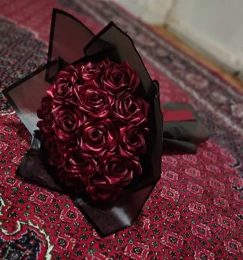 گل روبانی خوشکل|گل مصنوعی|سقز, |دیوار