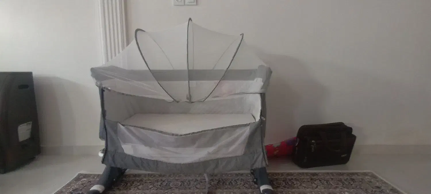 تخت کودک کنار مادر برند زویه|تخت و صندلی بچه|قزوین, |دیوار