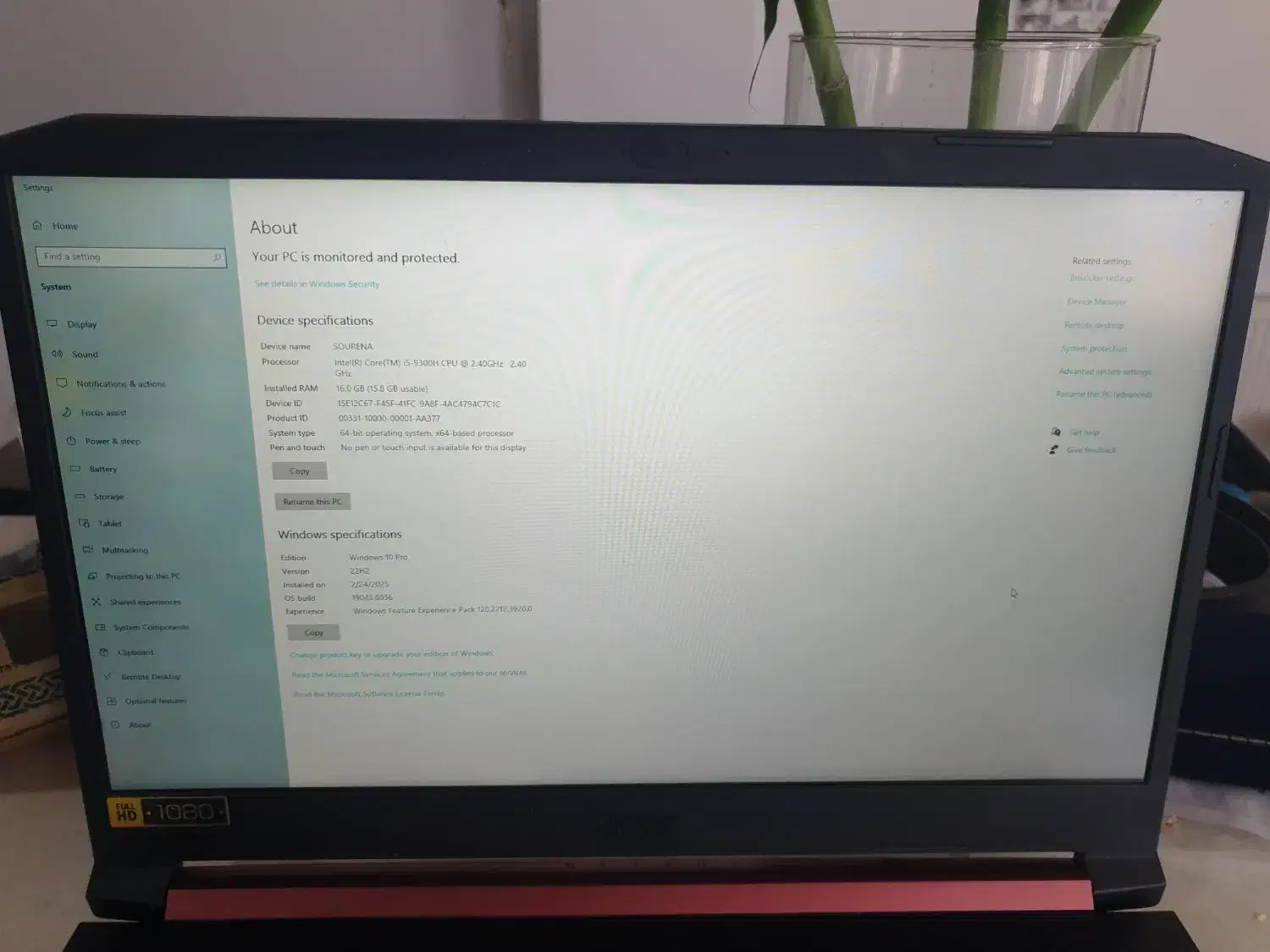 لپتاپ گیمینگ ایسر Acer Nitro قیمت مناسب|رایانه همراه|فردیس, فردیس|دیوار