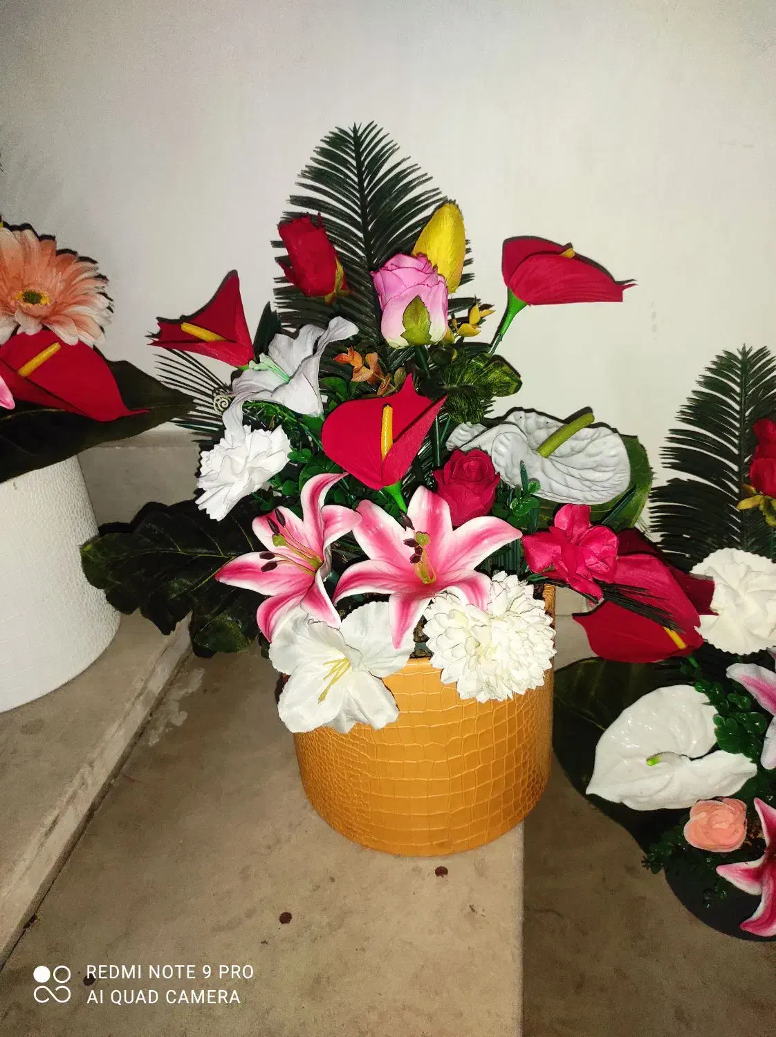 باکس گل مصنوعی خارجی کادویی|گل مصنوعی|تبریز, |دیوار