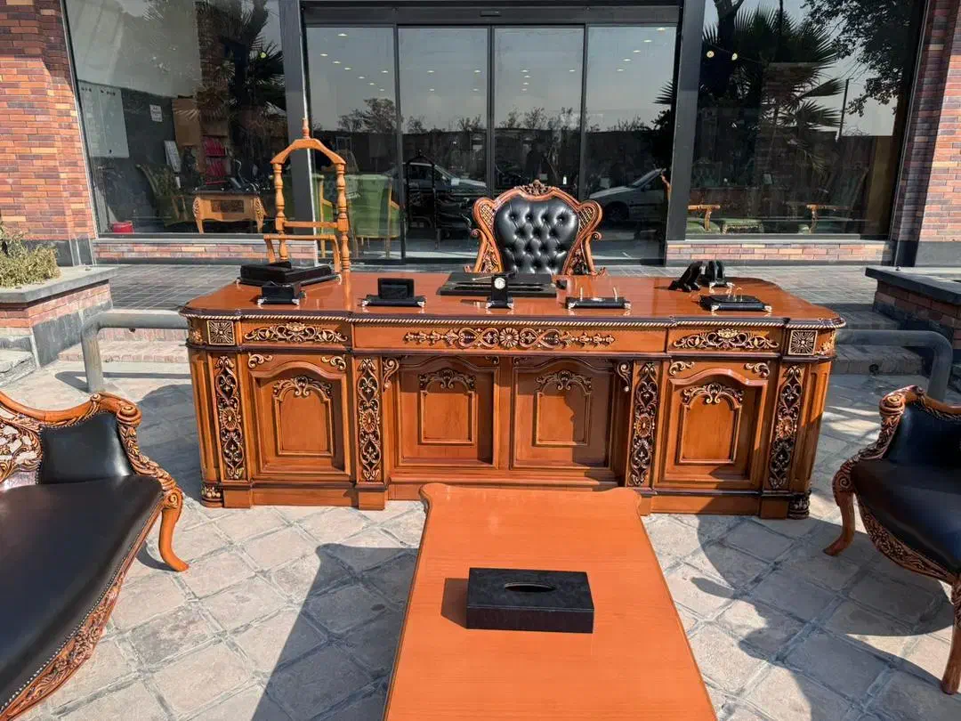 اداری محترمی کلاسیک میز ترامپ|دفتر کار|تهران, شهرک شریفی|دیوار