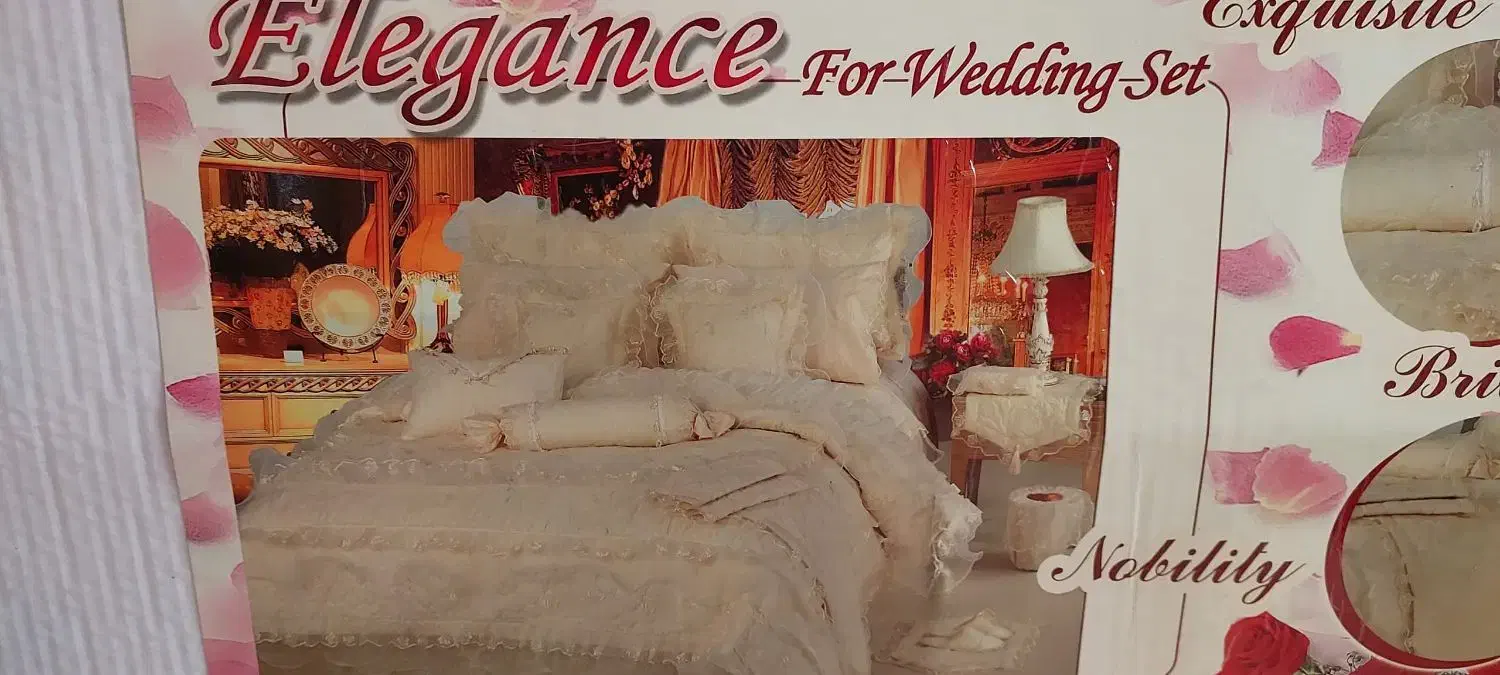 فروش سرویس رو تختی عروس ۲۸ تکه|سرویس روتختی|صدرا-فارس, فاز ۲|دیوار