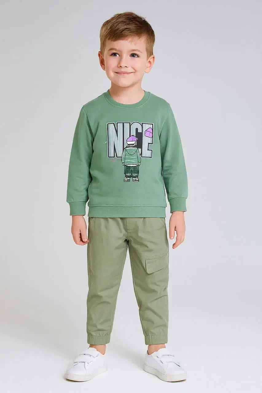 بلوز شلوار نخی پنبه‌ای دخترانه و پسرانه|کفش و لباس بچه|اصفهان, ناصرخسرو|دیوار