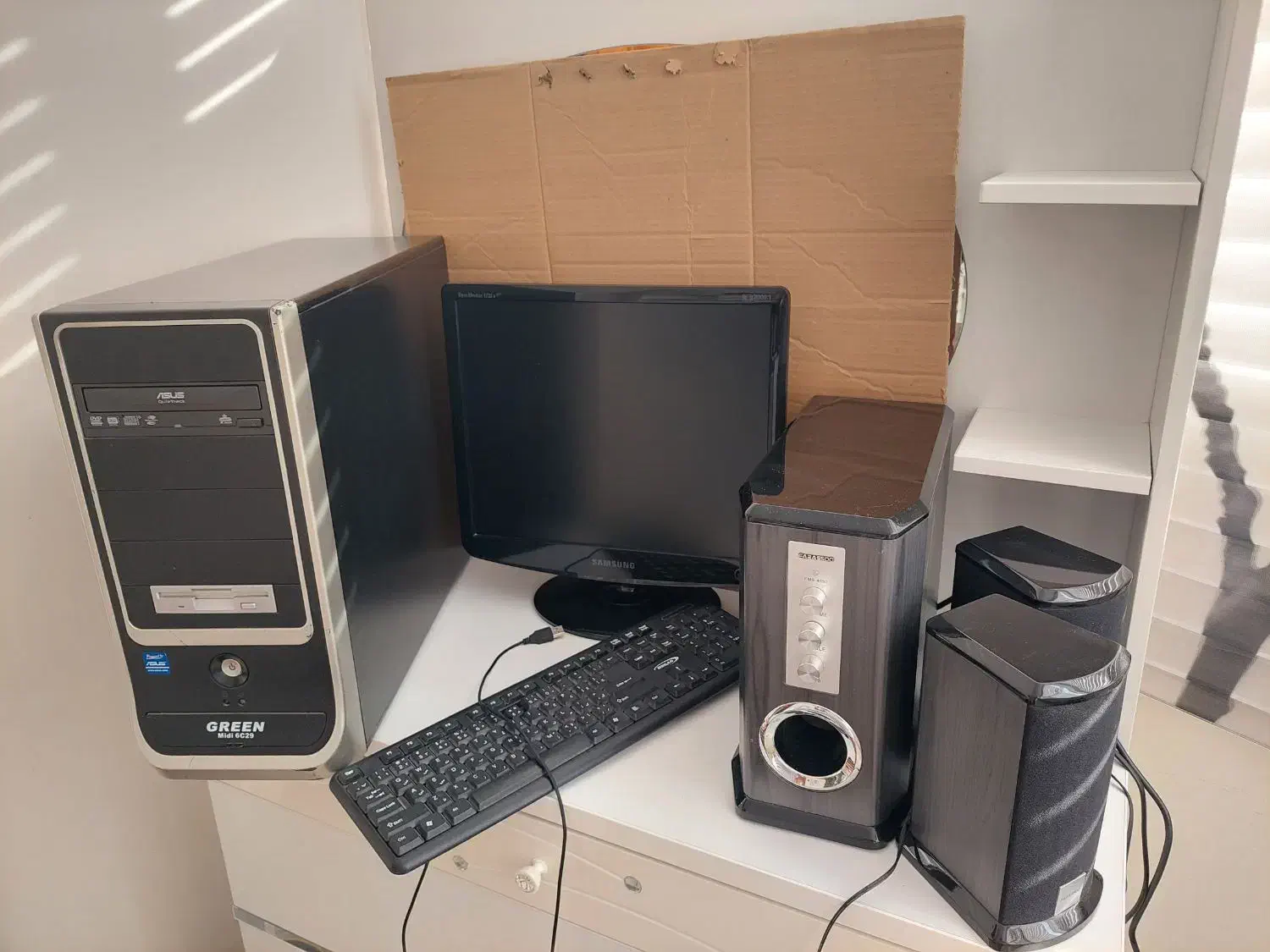 رایانه با لوازم کامل|رایانه رومیزی|کرج, شهرک اوج|دیوار