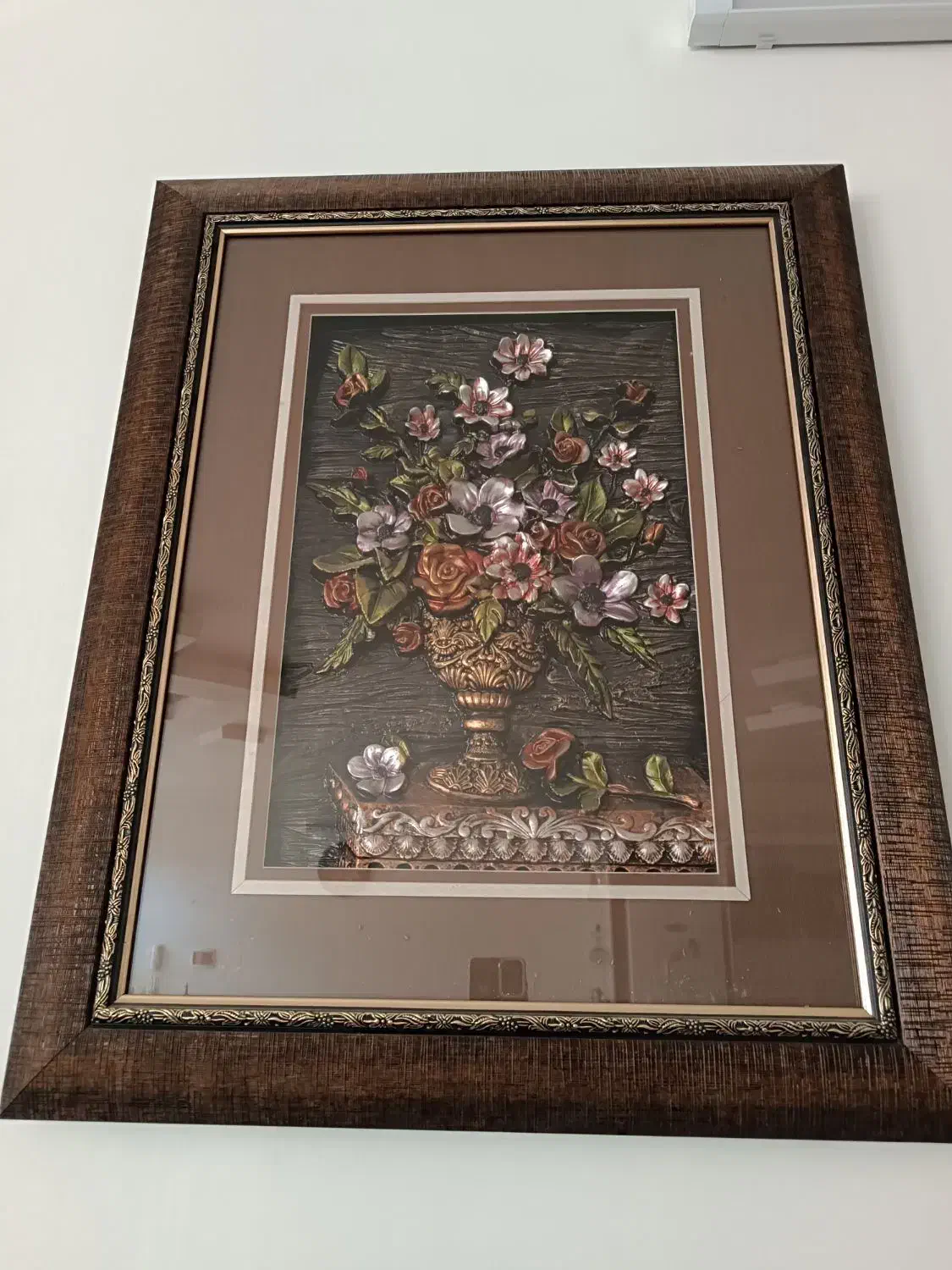 تابلو گل چینی|تابلو، نقاشی، عکس|نیشابور, خط کاشمر|دیوار