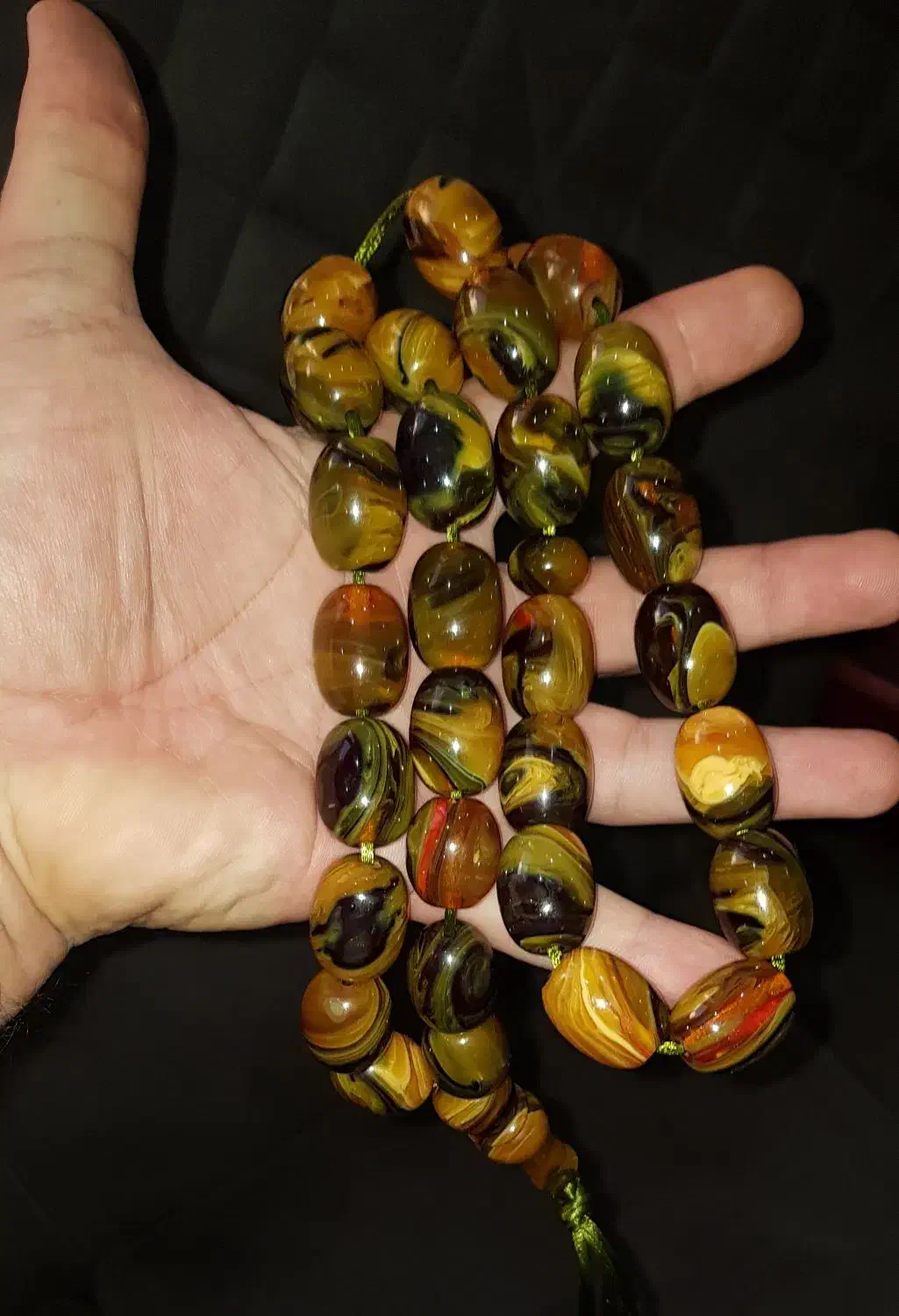 تسبیح کهربای کلکسیونی|جواهرات|کرمانشاه, |دیوار