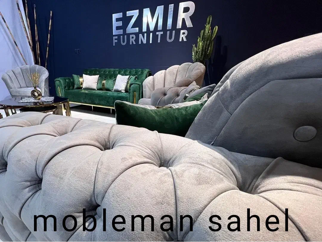 مبل چستر صدفی/مکانیز شرکتی مدل جاسمین 7نفره اقساط|مبلمان خانگی و میز عسلی|آبیک, |دیوار