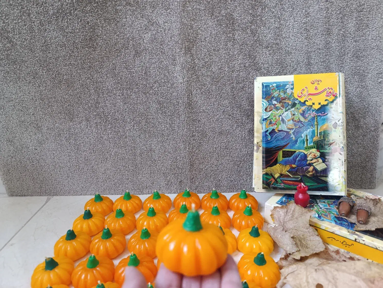 شمع های تزیینی و یلدایی|صنایع دستی و سایر لوازم تزئینی|سبزوار, شهرک اندیشه|دیوار