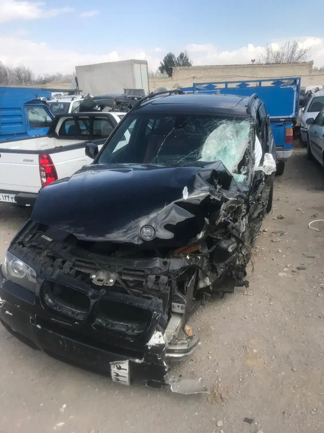 BMW. X3تصادفی مشکی|خودرو سواری و وانت|تبریز, |دیوار