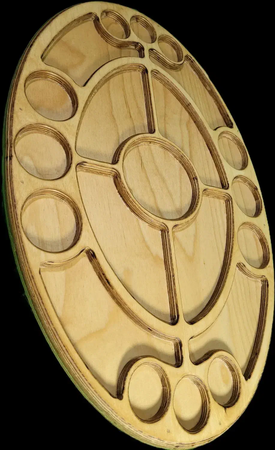 تولید سینی مزه چوبی وآجیل خوری وشیرینی خوری لاکچری|ظروف سرو و پذیرایی|بافق, |دیوار