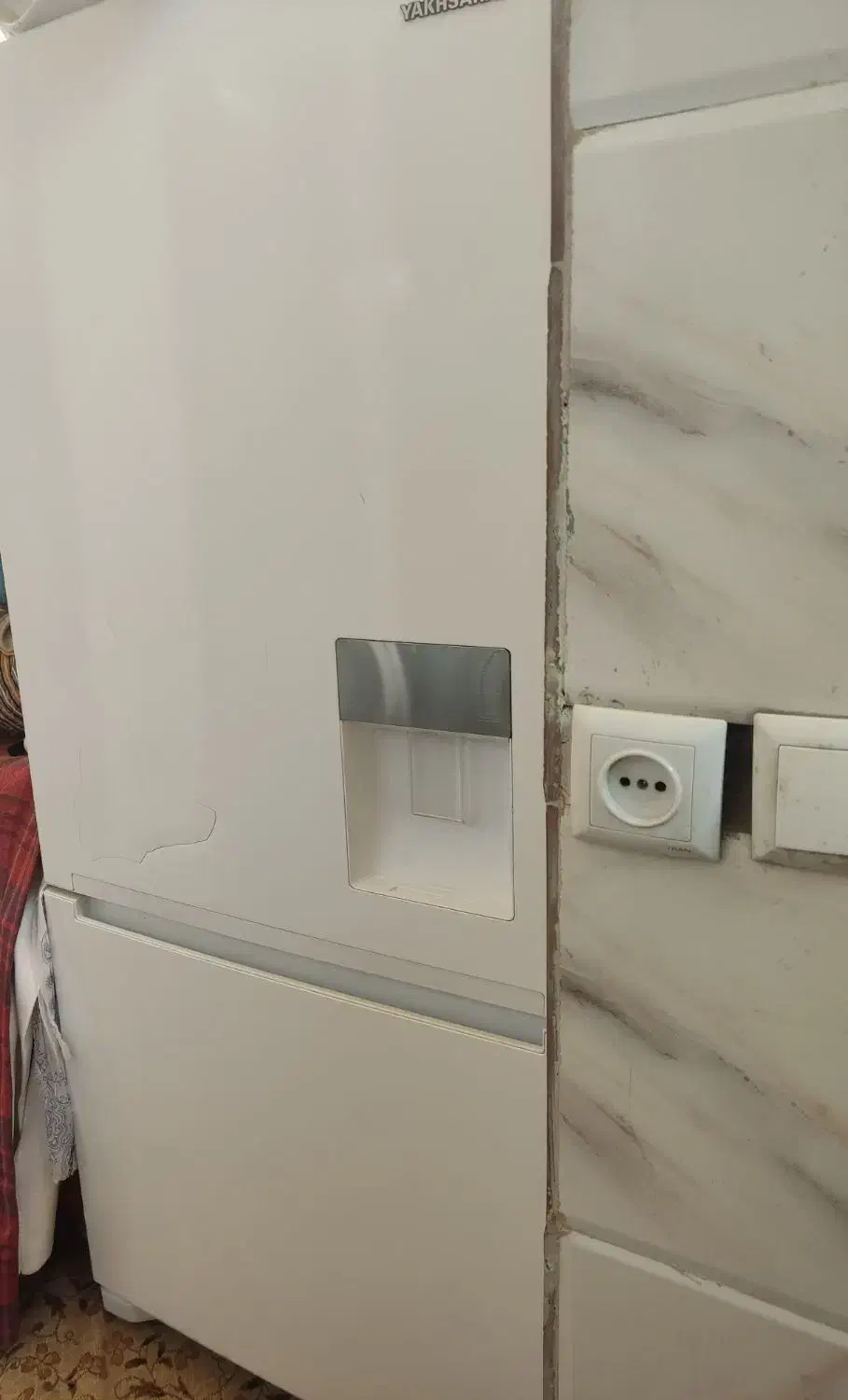 یخچال سایت دوطبقه یخساران تمام اتومات|یخچال و فریزر|قم, نخودی|دیوار