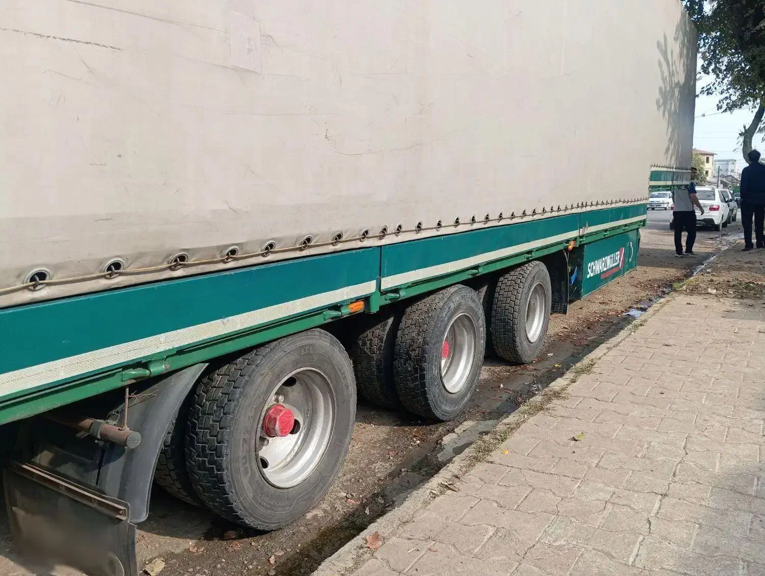 تریلی چادری جامبو سه محور بالن|خودرو سنگین|لوندویل, |دیوار