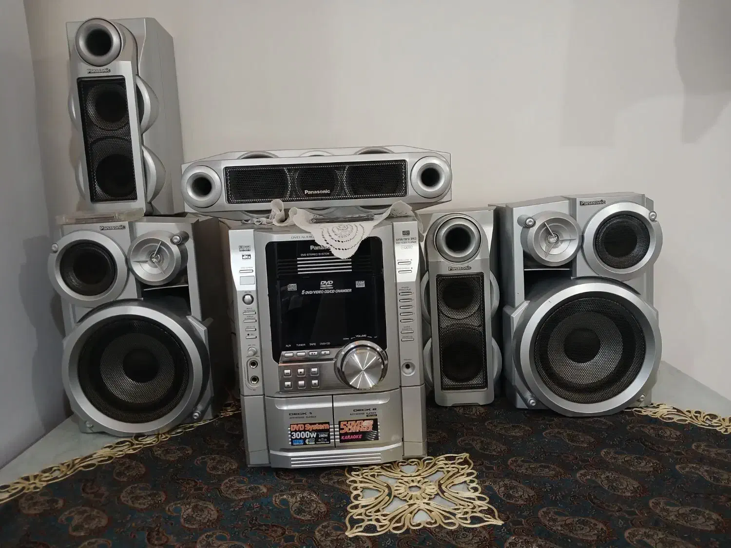 ضبط صوت پاناسونیک|سیستم صوتی خانگی|شهرکرد, |دیوار