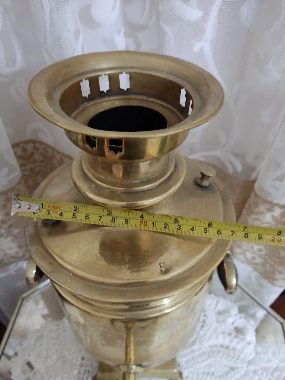 سماور زغالی عتیقه کلگسیونی|کلکسیون اشیاء عتیقه|سهند, |دیوار