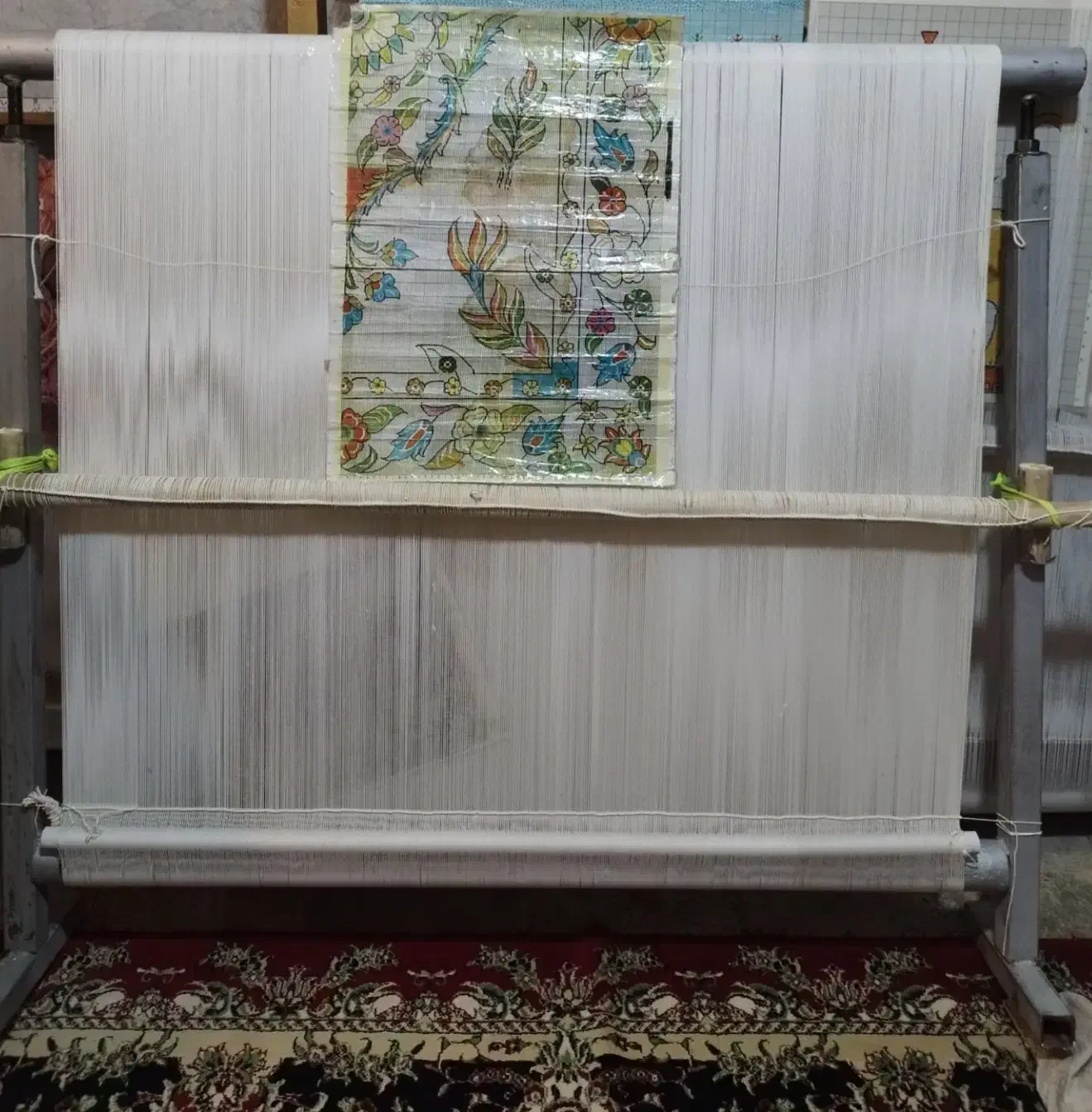 دارقالی|فرش|کرمانشاه, |دیوار