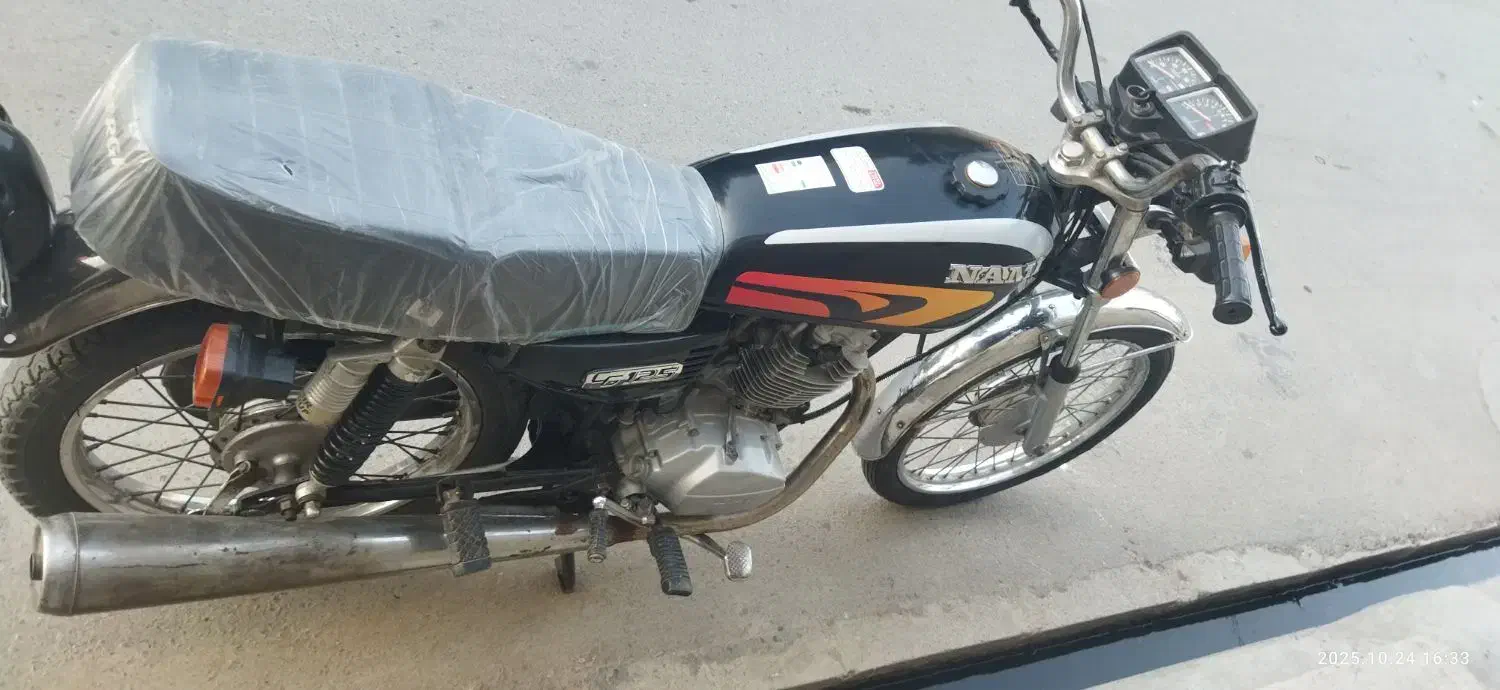 نامی۱۲۵ پلاک ملی مدارک کامل|موتورسیکلت|گنبد کاووس, |دیوار