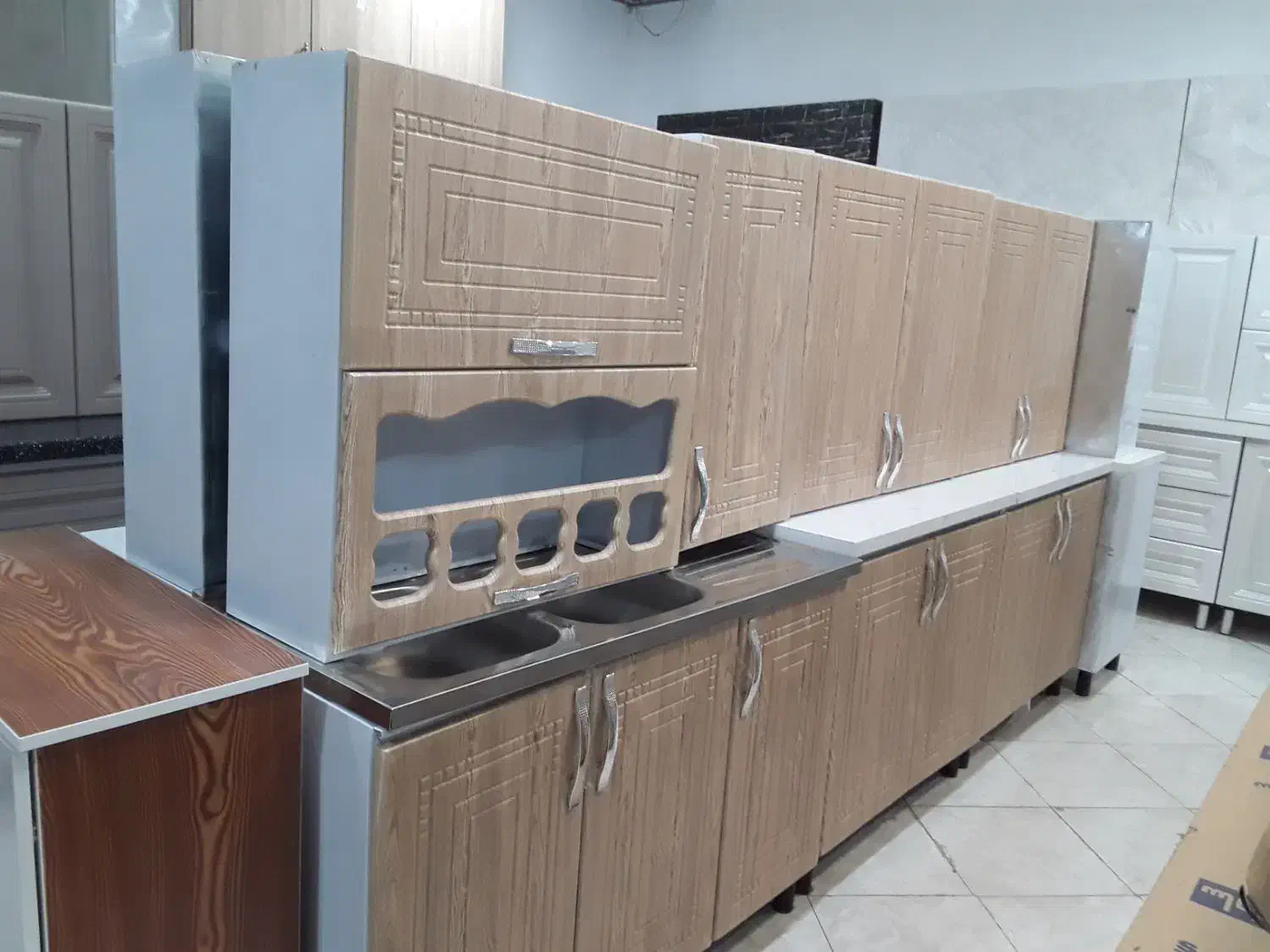 انواع کابینت فلزی و mdf و های کلاس و ممبران....|مصالح و تجهیزات ساختمان|سیرجان, |دیوار