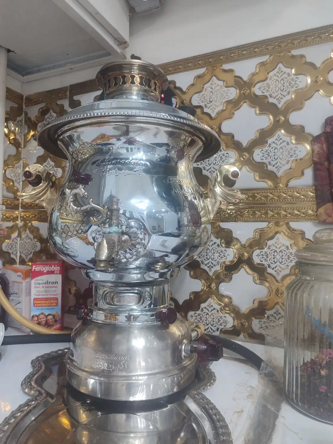 سماور گازی|سماور، چای‌ساز، قهوه‌ساز|سرپل ذهاب, |دیوار