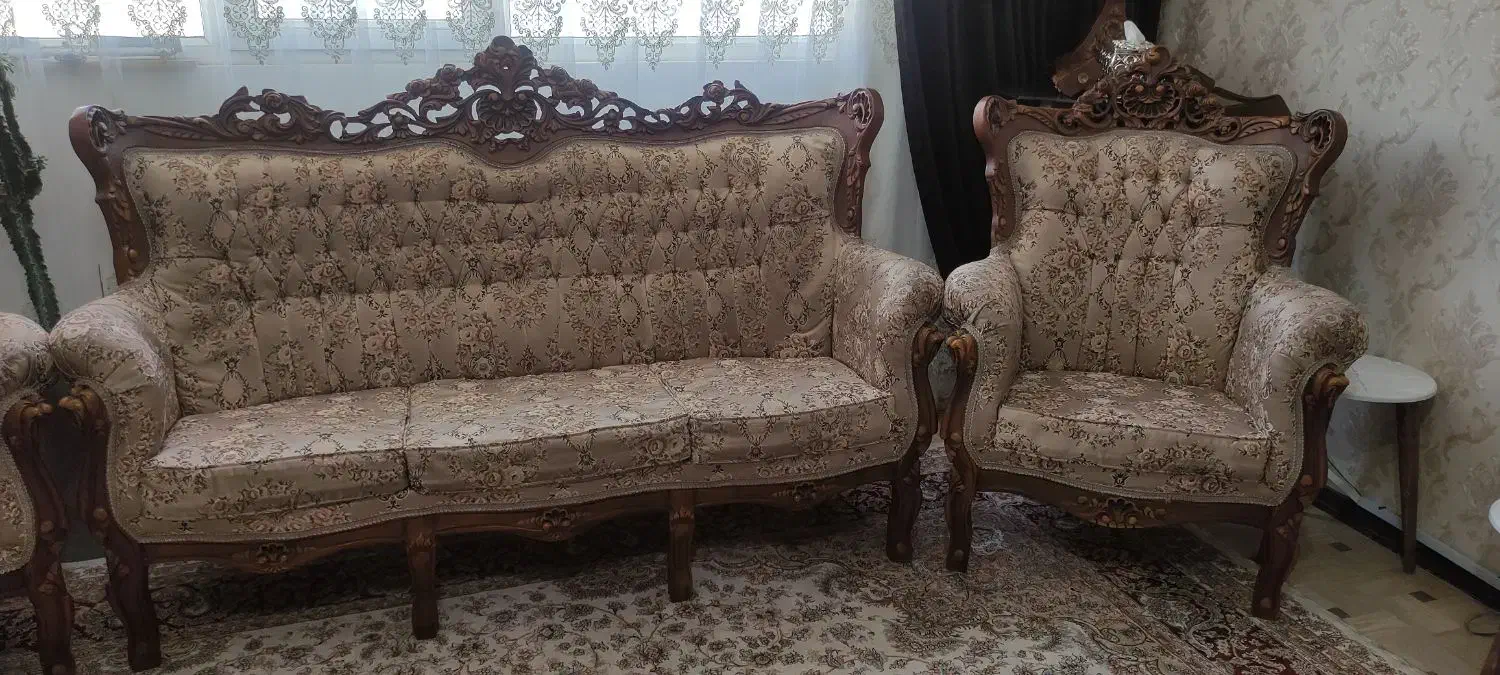 مبل سلطنتی|مبلمان خانگی و میز عسلی|ملایر, |دیوار