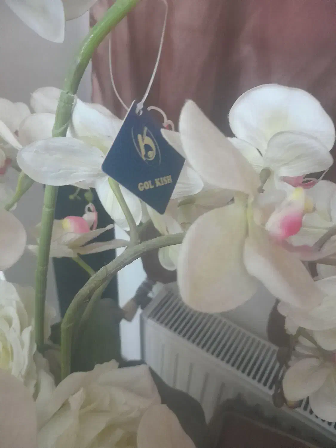 گلدان شیشه ایی|گل مصنوعی|تهران, جوادیه|دیوار