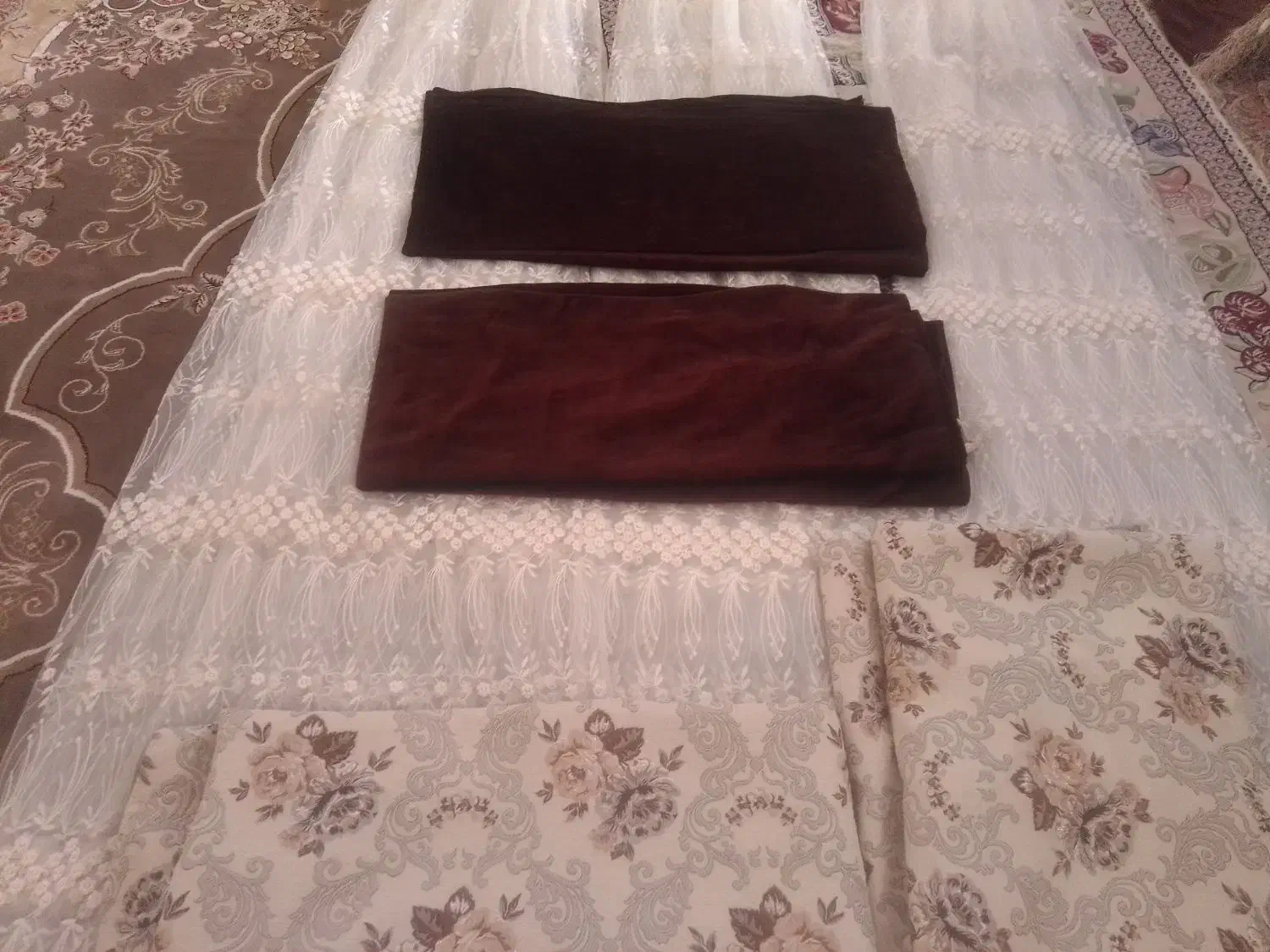 پرده|پرده، رانر، رومیزی|تربتحیدریه, شهرک ولیعصر|دیوار