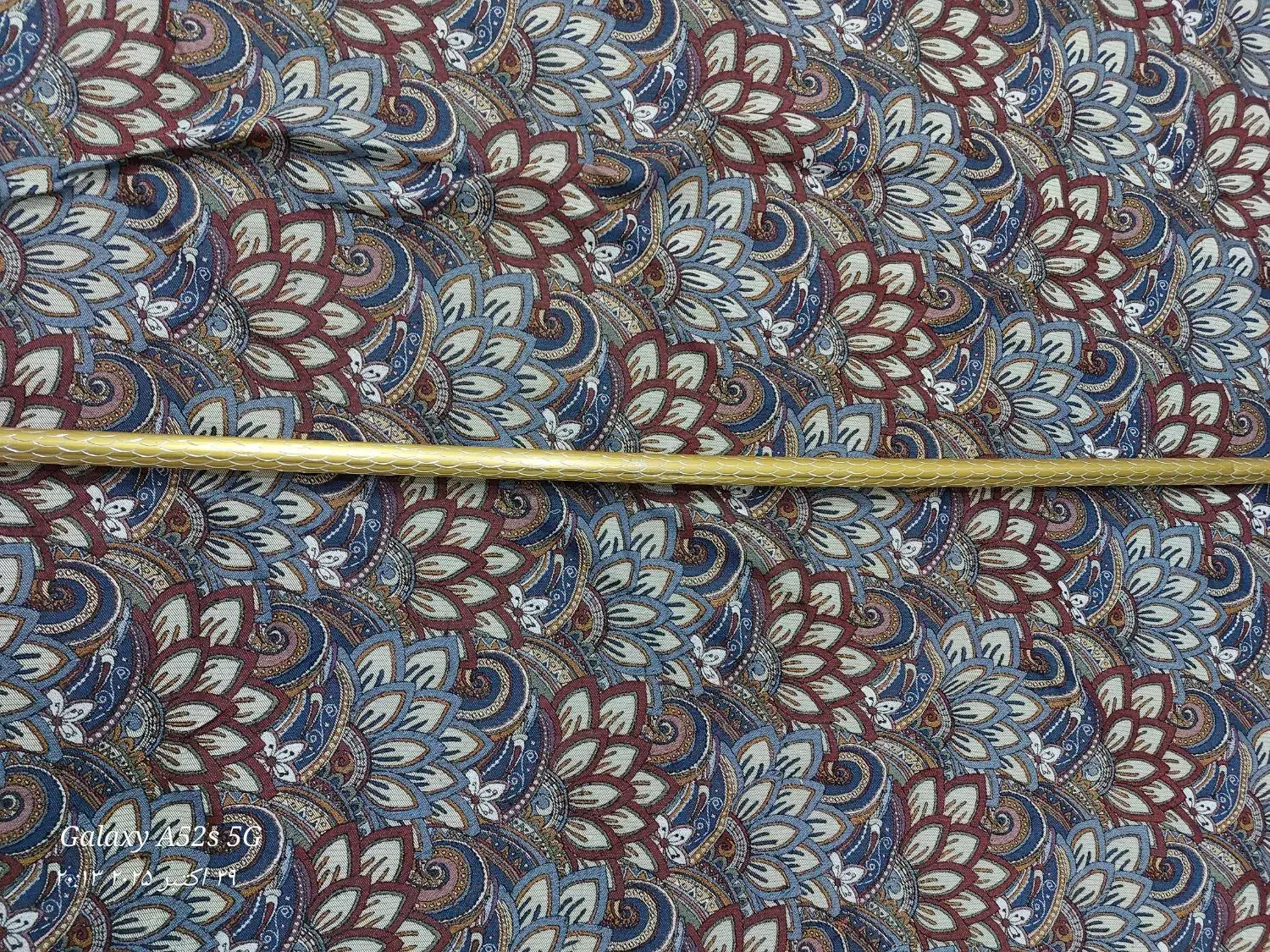 میله‌پرده طلایی|پرده، رانر، رومیزی|قم, زنبیل آباد|دیوار